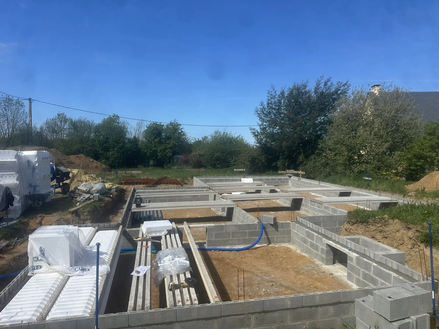 Terrassement chantier